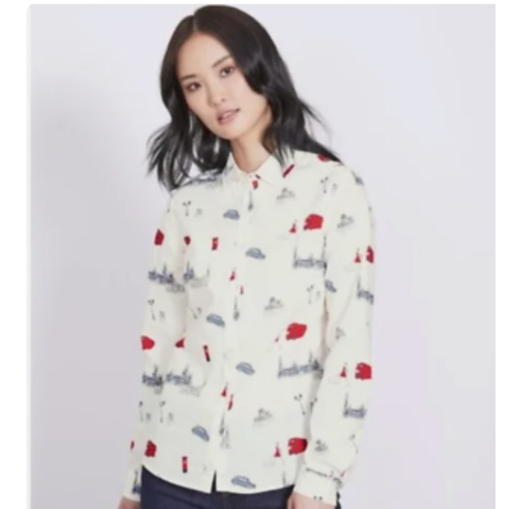COPY - Boden Classic Shirt, London City Conversational, U. S. Size 6